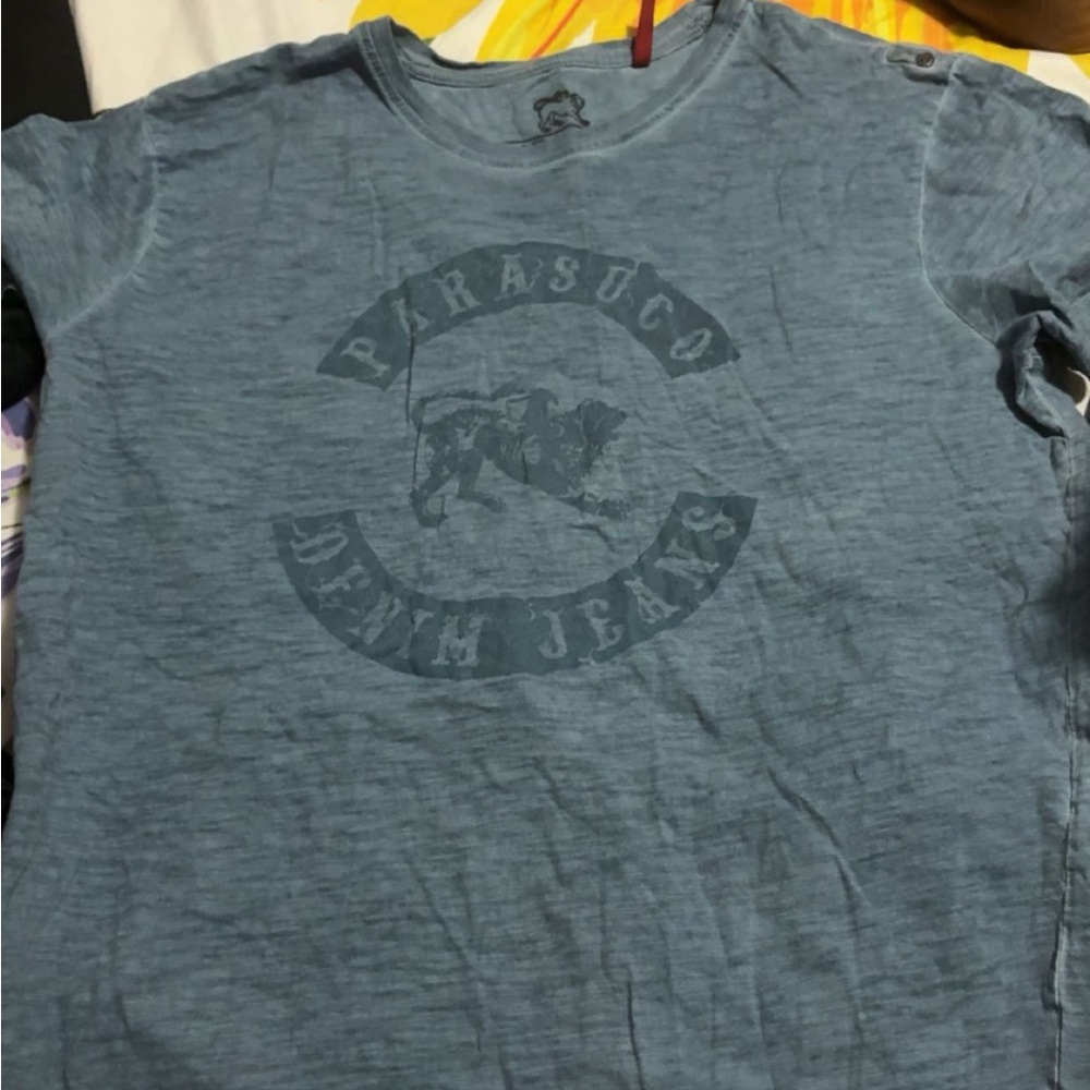 Parasuco Blue Denim Jeans T-Shirt